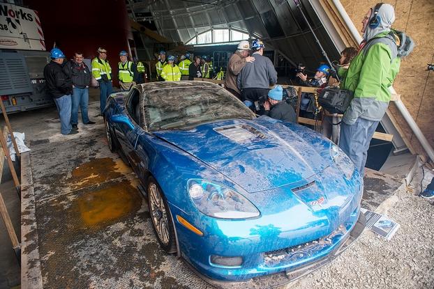 See The National Corvette Museum Sinkhole This Summer